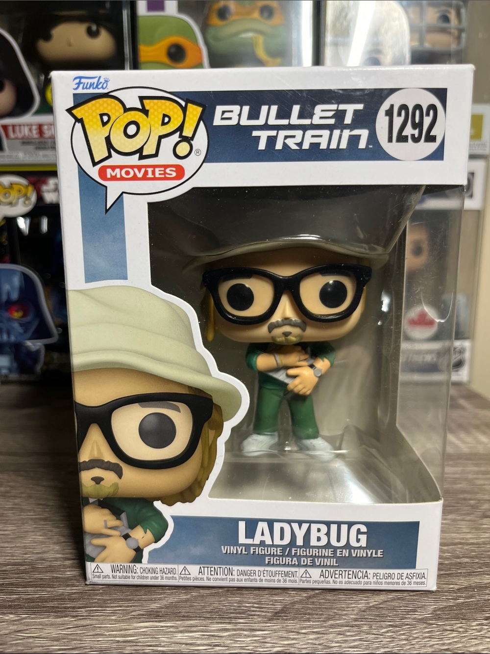 Funko Pop! Movies Ladybug Vinyl Figure - Green, Black, Cream